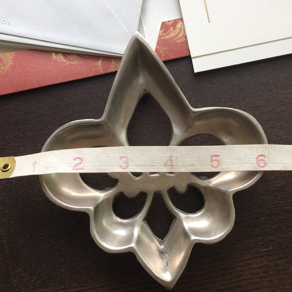 VTG French lily small tray message card envelops set lot - Picture 9 of 12